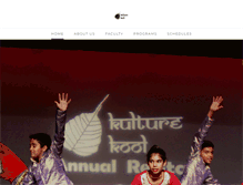 Tablet Screenshot of kulturekool.com